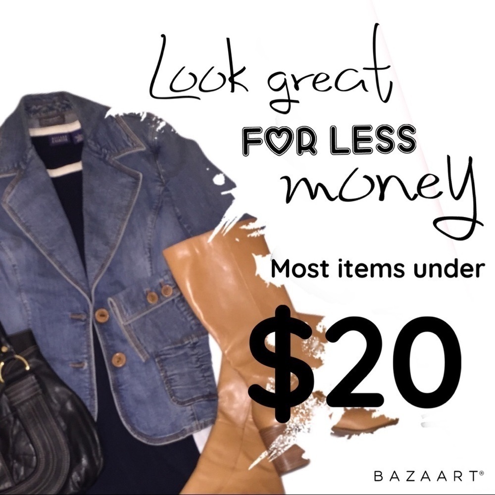 Check out new listing. Most items are under $20.